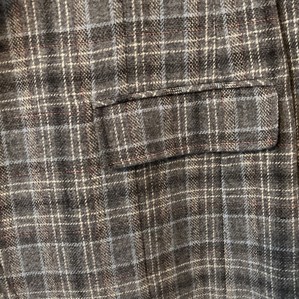 Wool Pendleton Plaid Blazer - image 4